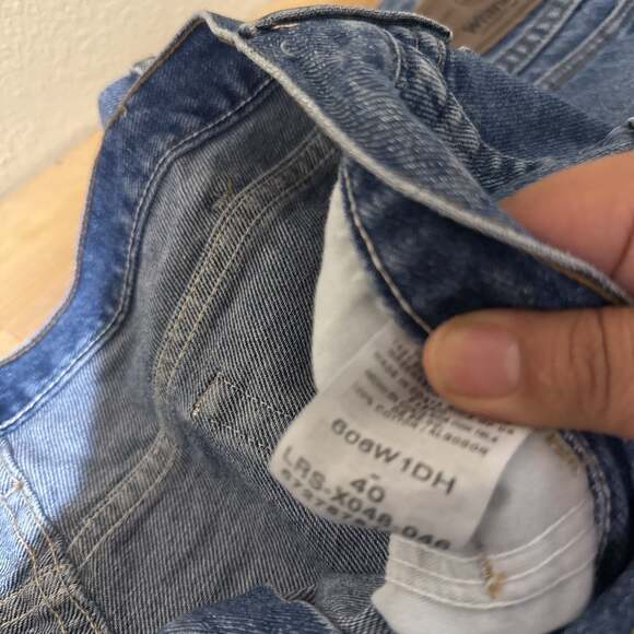 Bundle of 2 Wrangler Authentic Denim Jorts, Men's Relaxed Fit - 40 - Picture 7 of 10